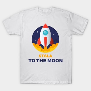 TSLA to the moon T-Shirt